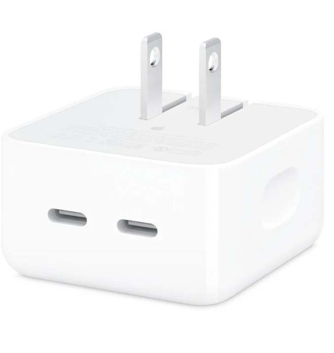 35W Dual USB-C Port Compact Power Adapter