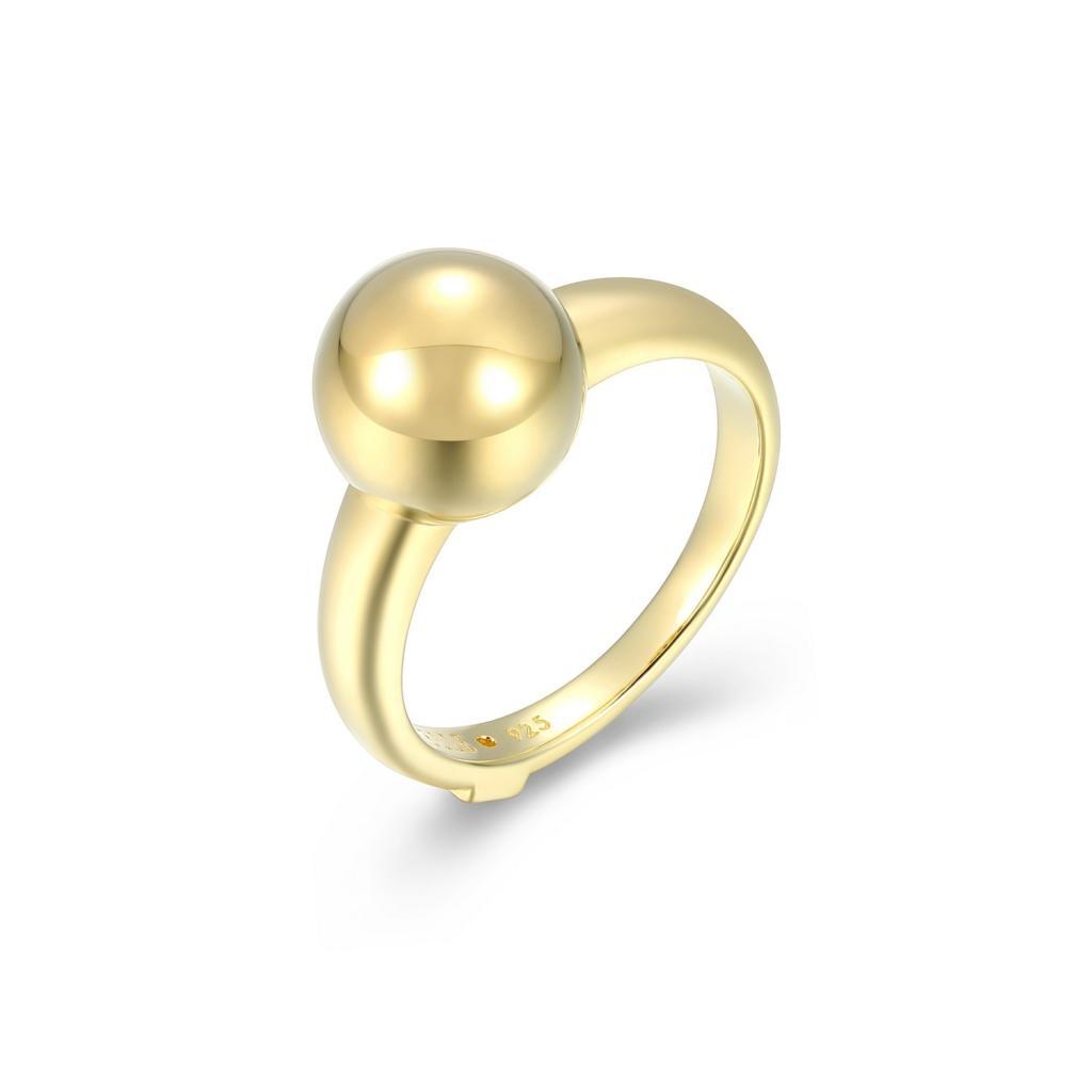 R34LAK8-Y-6 Genesis Half Ball Ring Size 6