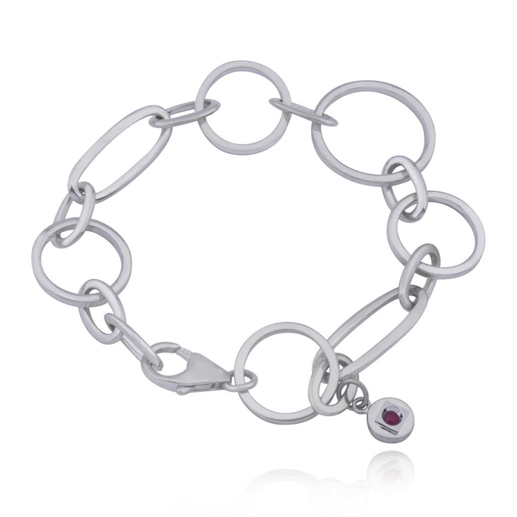 B61L483-W Round and Oval Link Bracelet