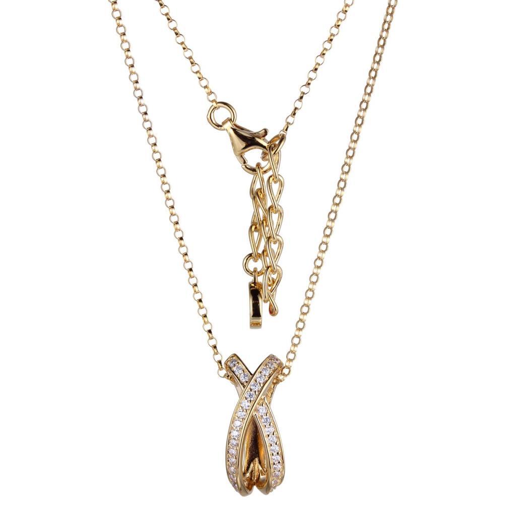 N30LARE-Y River Short Twrist Pendant Necklace