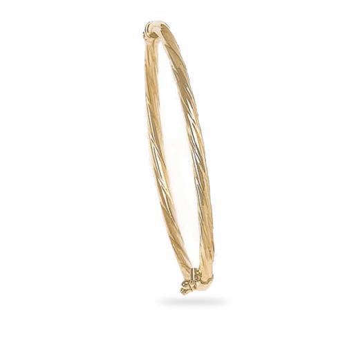 14K Yellow Gold Baby Bangle