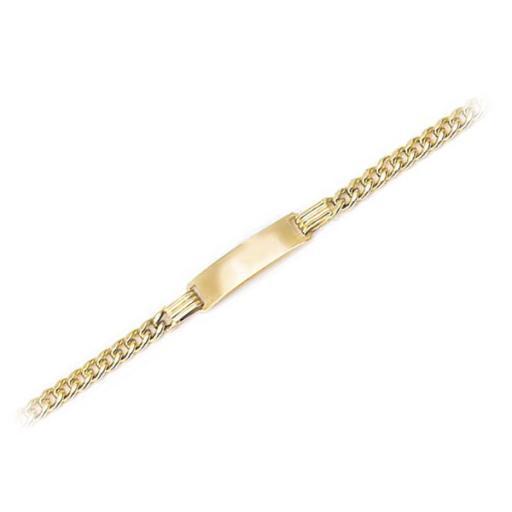 14K Yellow Gold Link 6" ID Bracelet