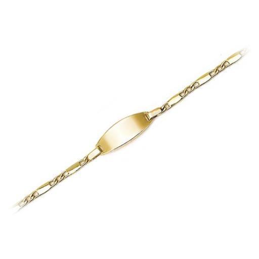 14K Yellow Gold Link  6" ID Bracelet