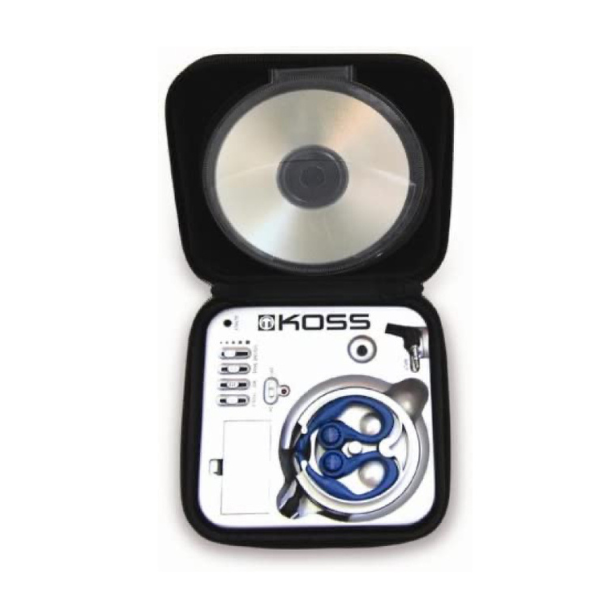 MS52213 Stereophones with Sportclip Portable Amplifier with Built