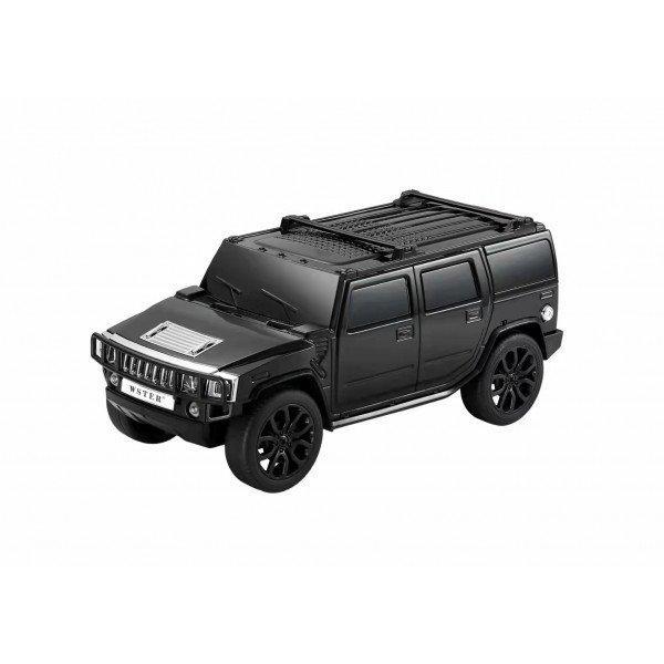 Large SUV Design Music Car Portable Wireless Bluetooth Speaker with LED Light KIWS590 for Universal Cell Phone And Bluetooth Device - Black