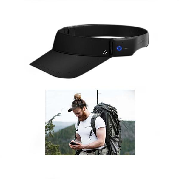 Built-In Open-Ear Smart Visor - Black