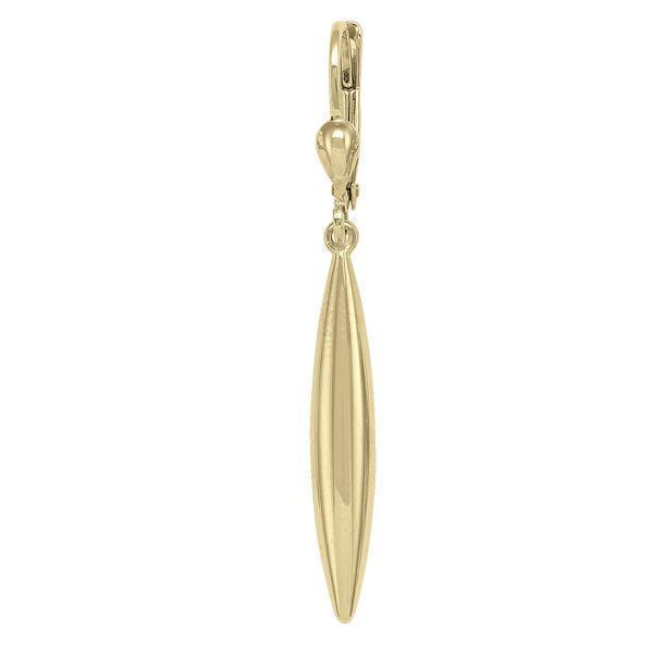 10K Gold Fashion Drop Earrings -  1.9gm