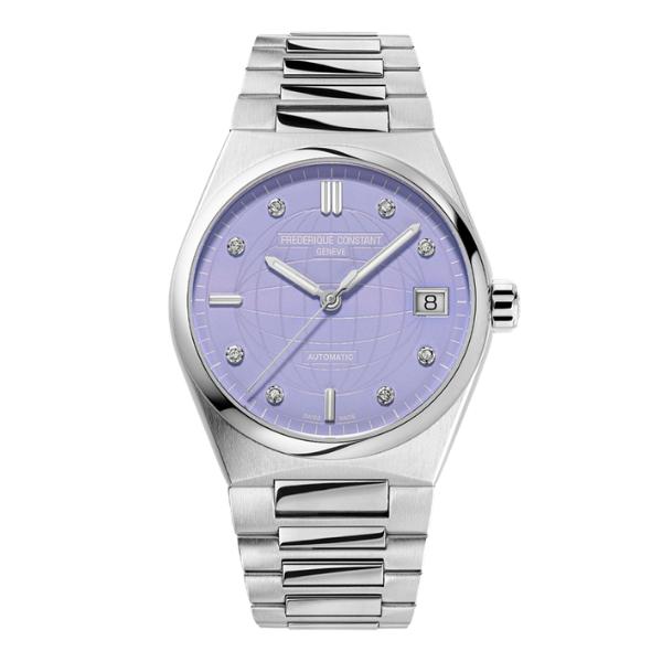 FREDERIQUE CONSTANT FC-303LPD2NH6B Automatic Ladies Watch - Purple