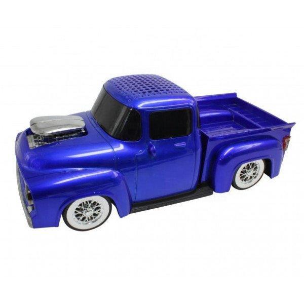 Pickup Truck Design Portable Wireless Bluetooth Speaker with Radio KIWS538 for Universal Cell Phone And Bluetooth Device - Blue