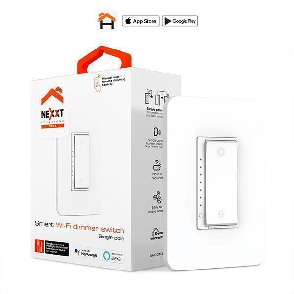 NHE-D100 Smart Home Wifi Dimmer Switch Single Pole