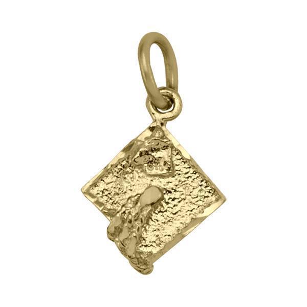 10K Gold Charm - Graduation