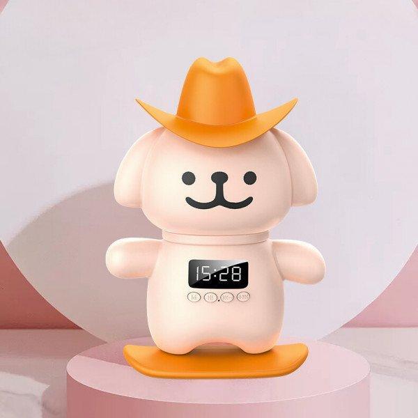 Cute Dog Design Bluetooth Speaker: Fashionable & Loud Wireless Sound KIL31 for Universal Cell Phone And Bluetooth Device - Pink