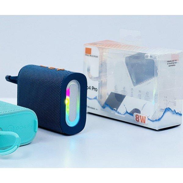 Wireless Bluetooth Speaker: Premium Audio for Outdoor Parties & Gatherings KIGo4Pro for Universal Cell Phone And Bluetooth Device - Navy Blue