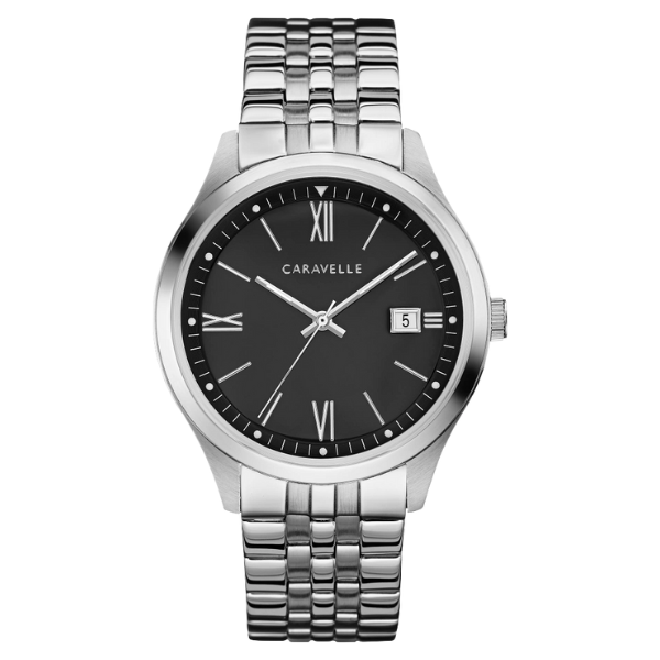 43B158 Stainless Steel Bracelet  Men Watch
