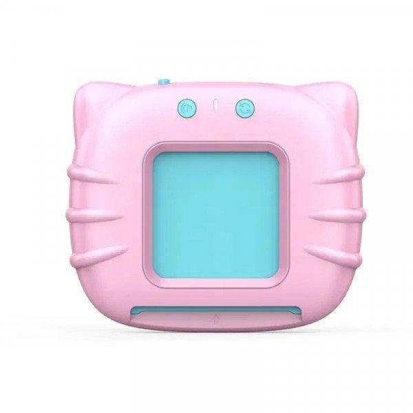 Early Education Talking Flash Cards Reader - English Language Mini Pocket Vocabulary Learning Toy for Kids L6 for Children Kid Party Outdoor and Indoor Play - Pink