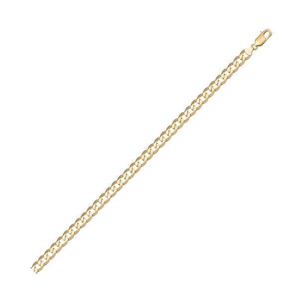 18K Gold Open-Link 7"  Bracelet