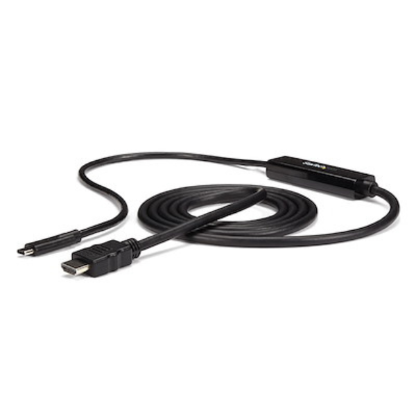 MS51911 Adapter USB-C Male to HDMI Male Cable 4K at 30 Hz 3ft