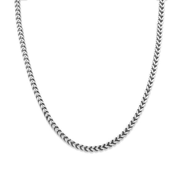 STEELX Fancy Chain Necklace -  Gunmetal