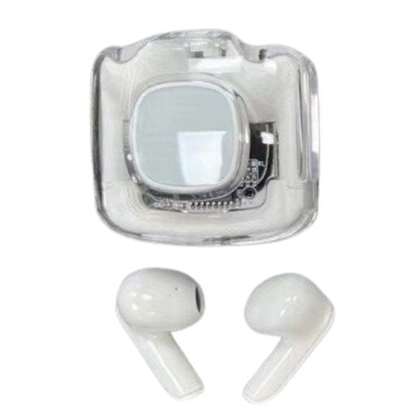 Ultra-Responsive Gaming Bluetooth Wireless Earbuds Unparalleled Sound & Seamless Connectivity KIAir36 for Universal Cell Phone And Bluetooth Device - White