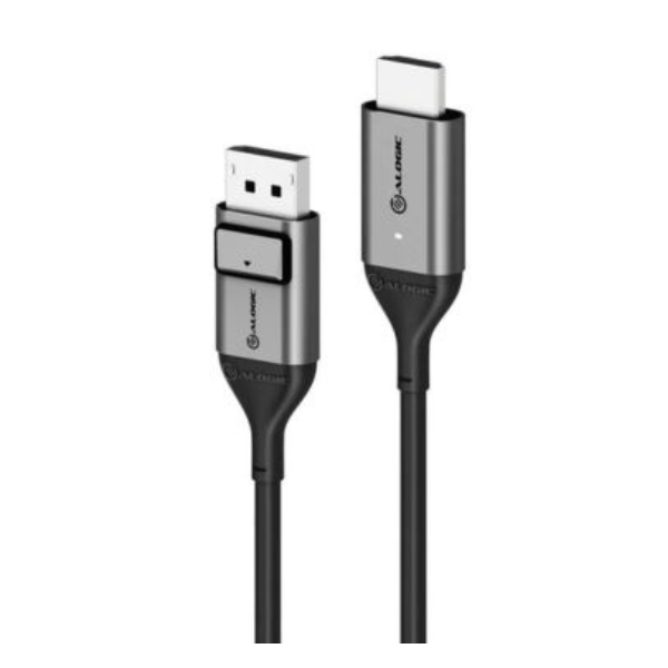 MS53237 DisplayPort Male to DisplayPort Male Cable 6ft 8K Ultra