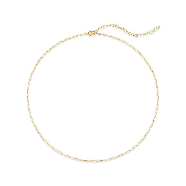 2x 5.6mm Diamond Cut Cable Chain Layering Necklace - Gold
