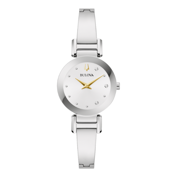 96P241 Modern Quartz Diamond Ladies Watch