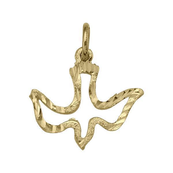 10K Gold Charm - Dove
