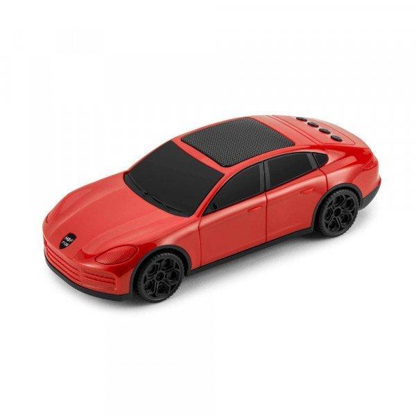 Luxury Portable Bluetooth Speaker with Grand Touring Design - Wireless Sound System for Outdoor Entertainment KIHFF138 for Universal Cell Phone And Bluetooth Device - Red