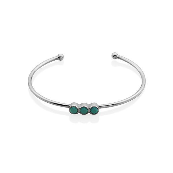 CJ Steelx Flexible Bangle - Silver