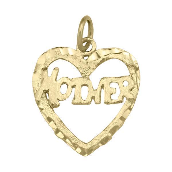 10K Gold Charm - Mother