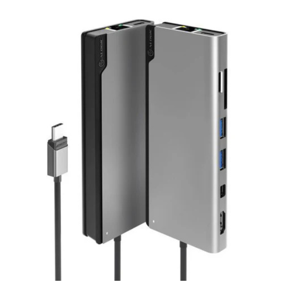 MS53211 Docking Station USB-C 7-in-1 100W Power Delivery 4k Ultra 60Hz HD Support Gen 2 Aluminum Body Ultra