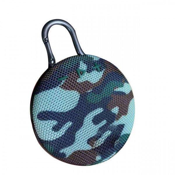 Compact and Powerful Sound Wireless Bluetooth Speaker, Perfect for On-the-Go Adventures and Outdoor Activities KIClip3Max for Universal Cell Phone And Bluetooth Device - Camo