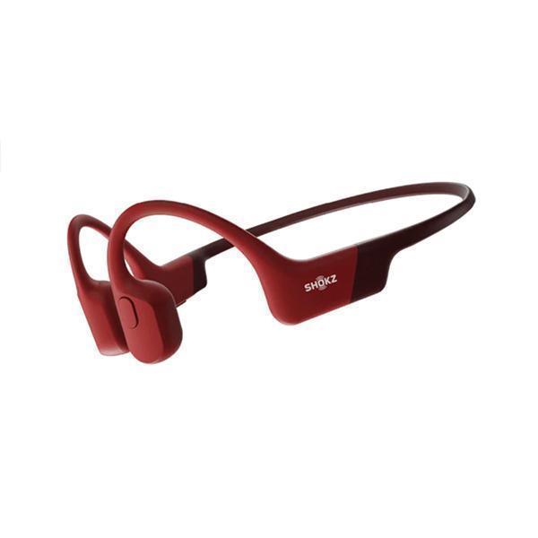 MS52842 OpenRun Red Bluetooth Headset with Mic Bone Conduction - Lightweight - Waterproof IP67