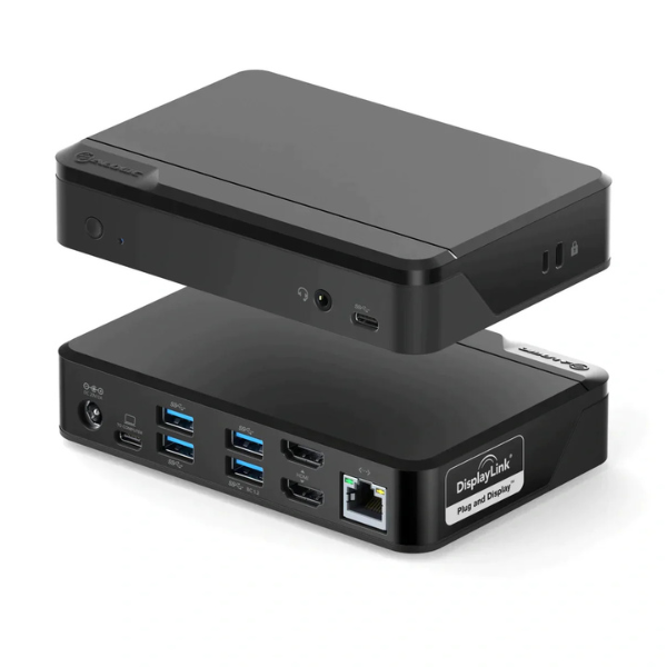 MS53213 Docking Station USB-C or USB-A Dual Monitor 2xHDMI 1080p 1x USB-C 4x USB-A RJ45