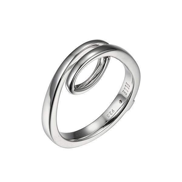 RR4LABFA0-W-8 Sterling Silver ETERNITY Ring Size 8