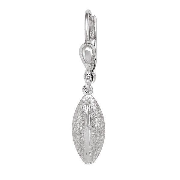 10K Silver Fashion Drop Earrings