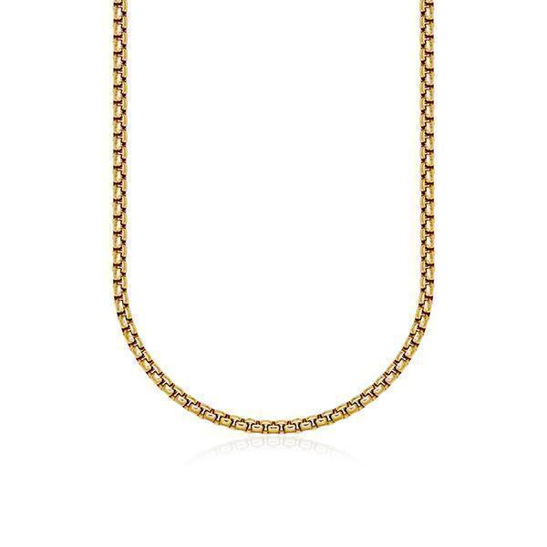 CJ Steelx 5mm Round Box Chain - Gold
