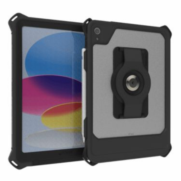 Joy Factory iPad 10.9 -10th Gen- 2022 aXtion Slim MH Rugged Waterproof IP68 Silicon Hand Strap with MagConnect