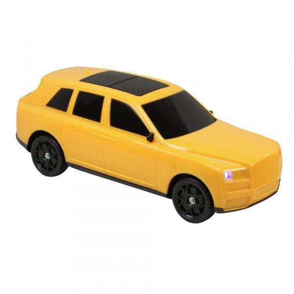 Luxury SUV Style Portable Bluetooth Speaker - Solar-Charged, Media-Ready, High-End Design KIX702 for Universal Cell Phone And Bluetooth Device - Gold