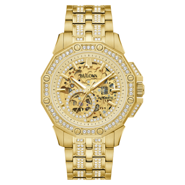 98A292 Octava Automatic Crystal Men Watch