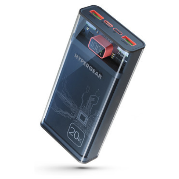 MS53345 Powerbank 20000mAh ClearCharge XL 3 Port USB-A x2 -22.5W- USB-C -20W- PD Fast Charge