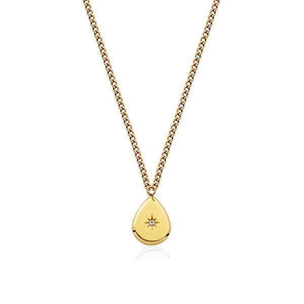 CJ Steelx Starburst Necklace - Gold