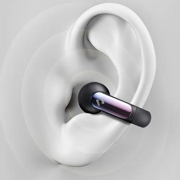 Havit Open-Ear Clip Headphones Earbuds with Mic Black, Bluetooth, Fast Charging, 6.5 HRS Playtime, Compatible with iPhone & Android