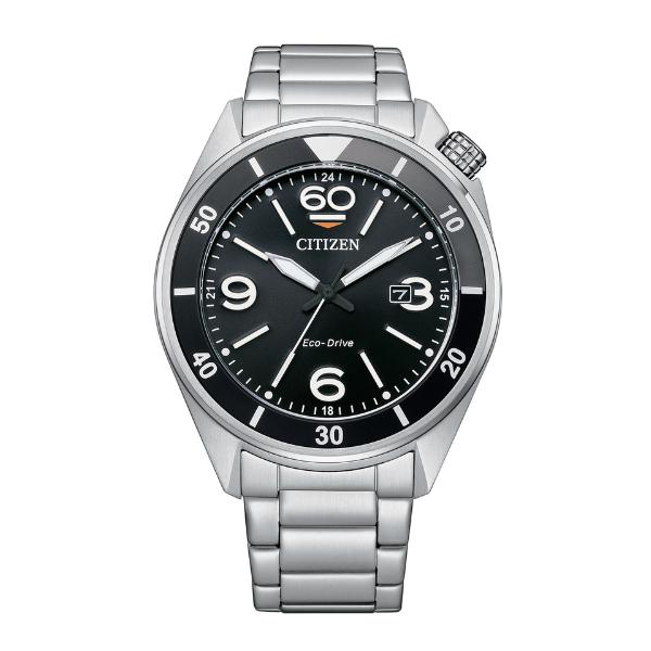 AW1710-80E Aviator Style Eco-Drive Mens Watch