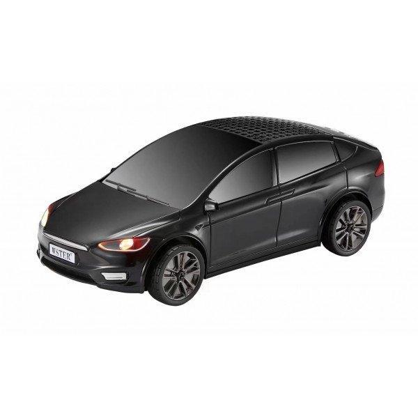 Music Express Automobile Portable Wireless Bluetooth Speaker with LED Light KIWS595 for Universal Cell Phone And Bluetooth Device - Black