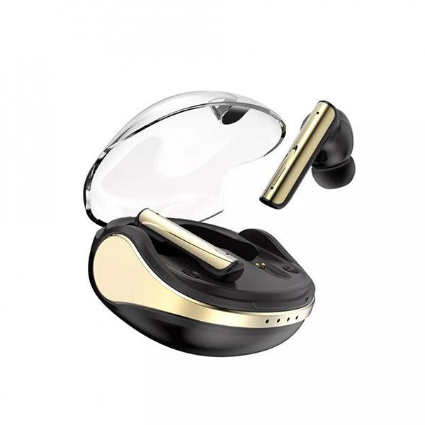 TWS In Ear Bluetooth Wireless Headphone Earbuds Gaming Headset Stereo Sound KIP60 for Universal Cell Phone And Bluetooth Device - Black