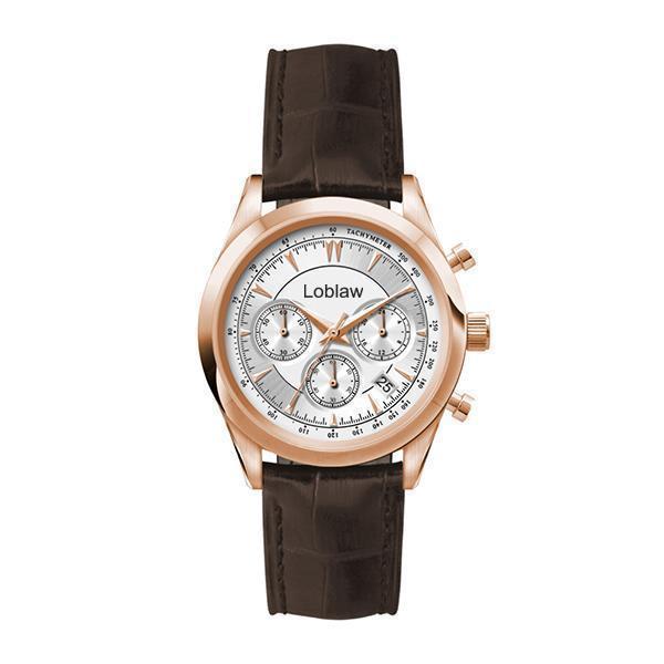 Loblaw Ladies Chronograph Watch - leather strap