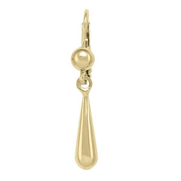 10K Gold Fashion Drop Earrings