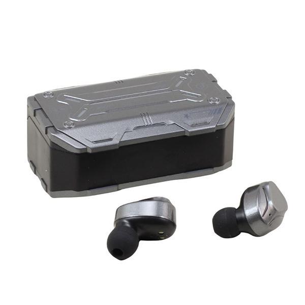 Tech Armor Elite TWS Bluetooth Headphones With Dynamic Battery Display KIM99Plus for Universal Cell Phone And Bluetooth Device - Gray