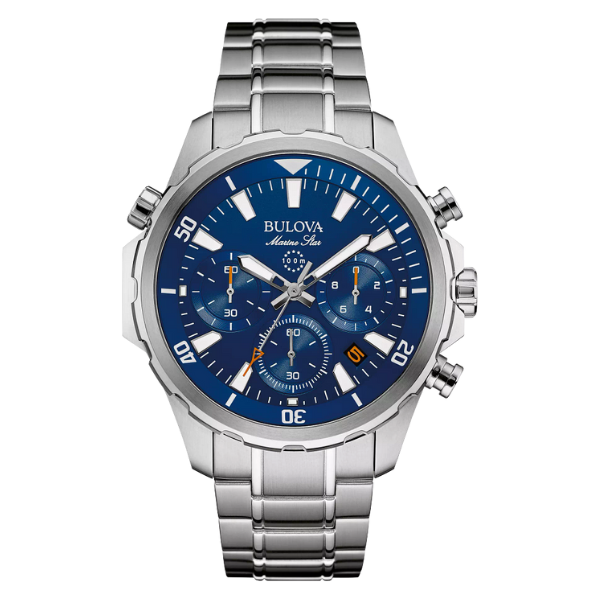 96B256 Marine Star Chronograph Men Watch